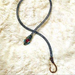Betsey Johnson Snake Necklace